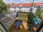 Balkon - Attraktiv vermietete 3-Zimmer Dachgeschosswohnung in Wiley Nord