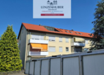Hausansicht - Wohnen über zwei Ebenen: Helle 3,5-Zimmer-Maisonette mit Dachterrasse und Münsterblick