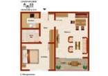 immogrundriss - Sonnige modernisierte 2 Zimmer Wohnung in NU-Offenhausen mit Münsterblick