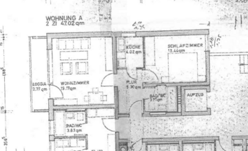 Sonnige und ruhige 2-Zimmer-Wohnung in Illertissen-Au, 89257 Au, Etagenwohnung