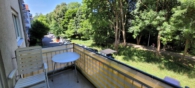 Ausblick - Schöne helle 2-Zimmer-Whg. mit Balkon in der Seniorenresidenz Friedrichsau!