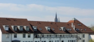 Ausblick - Schönes helles 1-Zimmer- Appartement im 4.OG der Seniorenresidenz Friedrichsau!