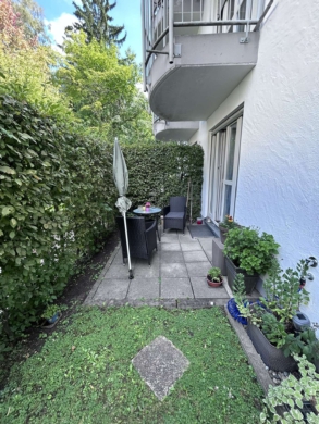 Helle 1-Zimmer-Wohnung mit Garten und TG-Stellplatz in Günzburg, 89312 Günzburg, Erdgeschosswohnung