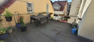 Terasse - Attraktives Mehrfamilienhaus (5 Wohnungen) in zentraler Lage Ulm-Mitte