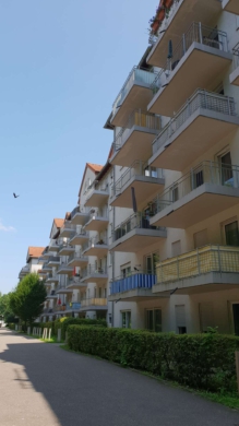 Schöne helle 1-Zimmer-Whg. mit Balkon in der Seniorenresidenz Friedrichsau!, 89073 Ulm, Etagenwohnung